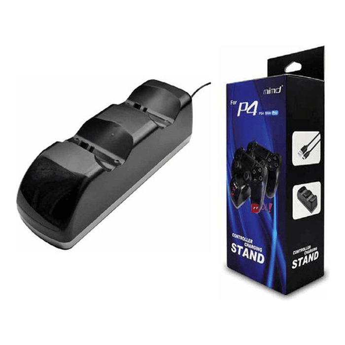 Cargador Base Dock Dual Controles Ps4 - Ps 2