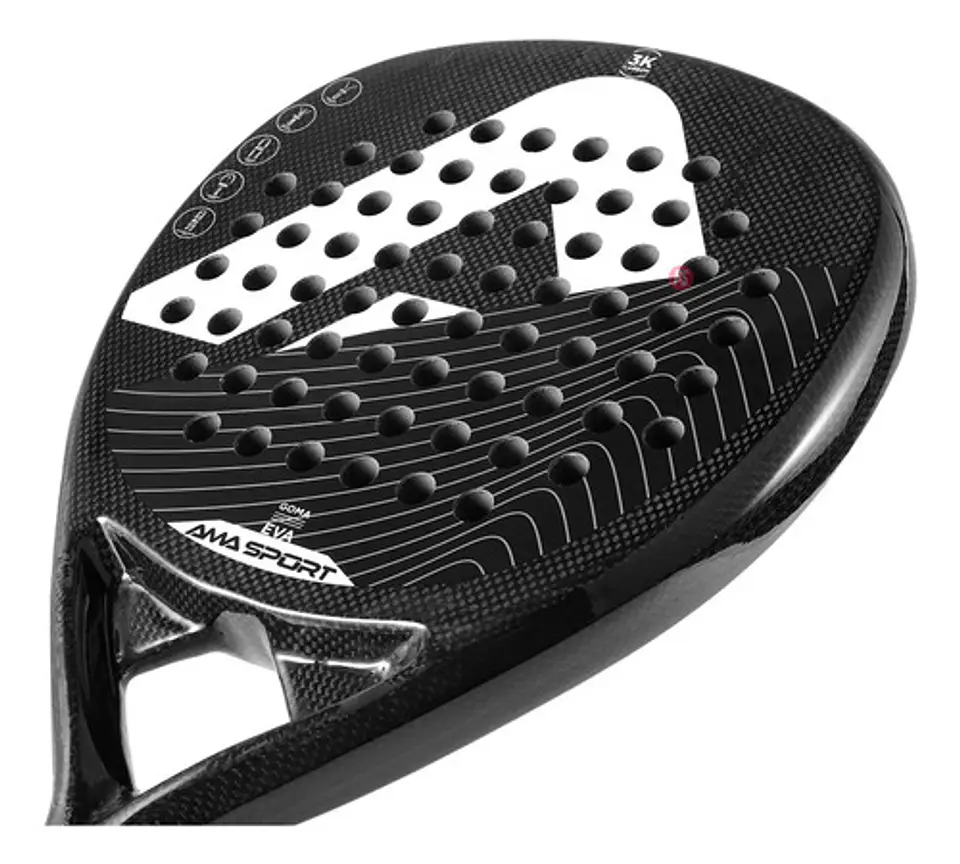 Pala De Padel Ama Sport P42 Fibra De Carbono - Ps 4