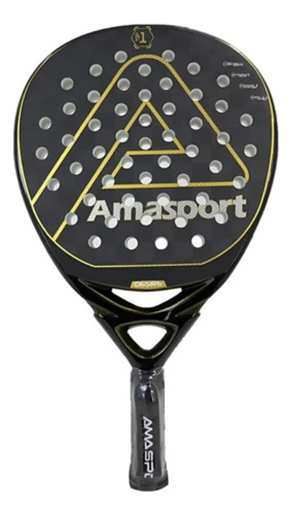 Pala De Pádel Ama Sport P78 18k Fibra De Carbono - Ps 1