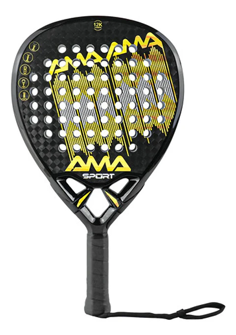Pala De Pádel Ama Sport P78 18k Fibra De Carbono - Ps