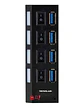 Hub Usb 4 Puertos 2.0 Con Interruptor Encendido - Ps - Miniatura 1