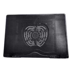 Base Ventilador Notebook Ajustable Luz Azul - Ps