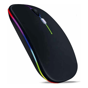 Mouse Gamer Inalámbrico Recargable Iluminación Rgb - Ps