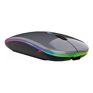 Mouse Gamer Inalámbrico Recargable Iluminación Rgb - Ps