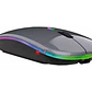 Mouse Gamer Inalámbrico Recargable Iluminación Rgb - Ps - Miniatura 2