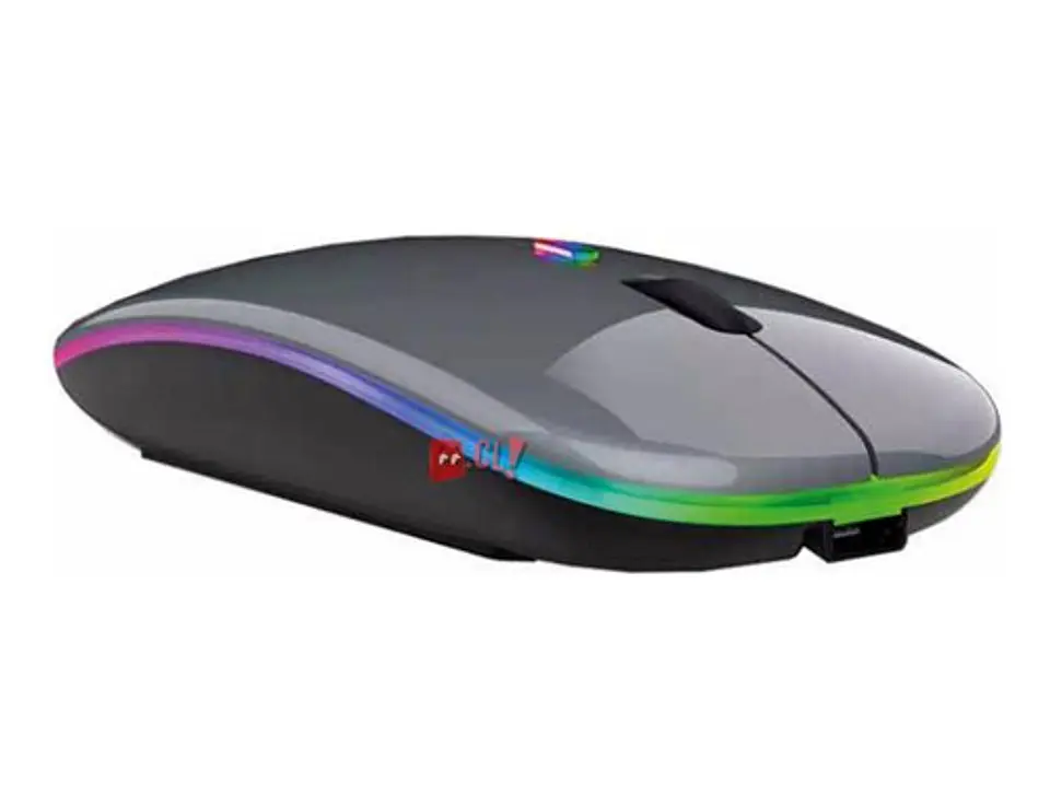 Mouse Gamer Inalámbrico Recargable Iluminación Rgb - Ps 2