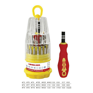 Set Atornillador Puntas Intercambiables - Ps