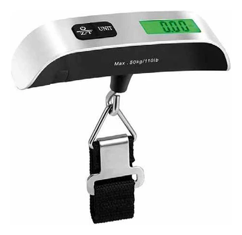 Pesa Balanza Portátil Digital 50kg Para Viajes - Ps