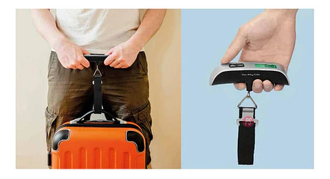 Pesa Balanza Portátil Digital 50kg Para Viajes - Ps