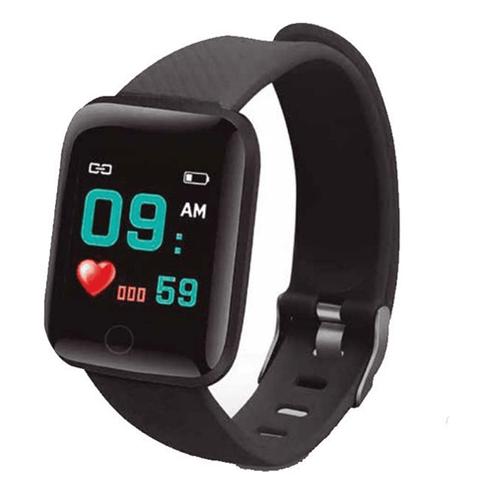 Smartwatch Monitor De Salud Color Negro - Ps 1