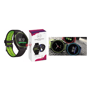 Smartwatch Con Pantalla Lcd Bluetooth Color Verde - Ps