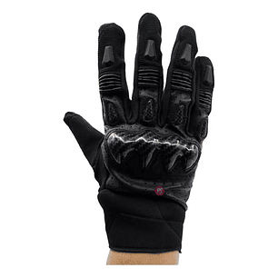 Guantes De Cuero Para Moto Transpirables - Ps