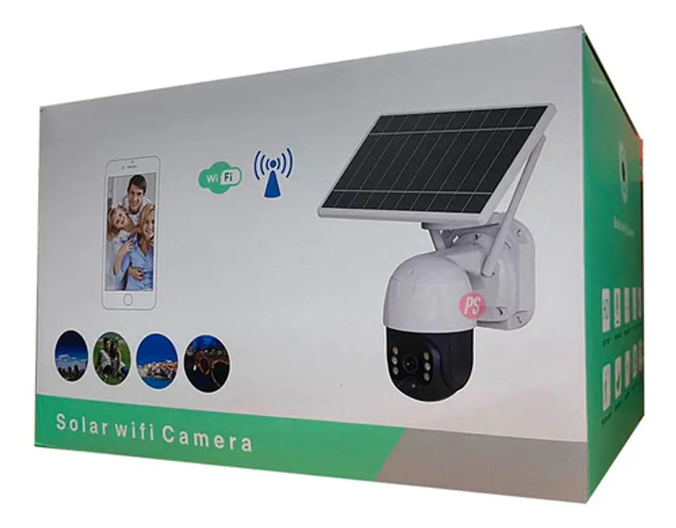 Cámara De Seguridad Solar Wifi - Ps 3