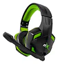 Audífonos Para Consolas Gamer Conexión 3,5mm Led Verde - Ps - Miniatura 1