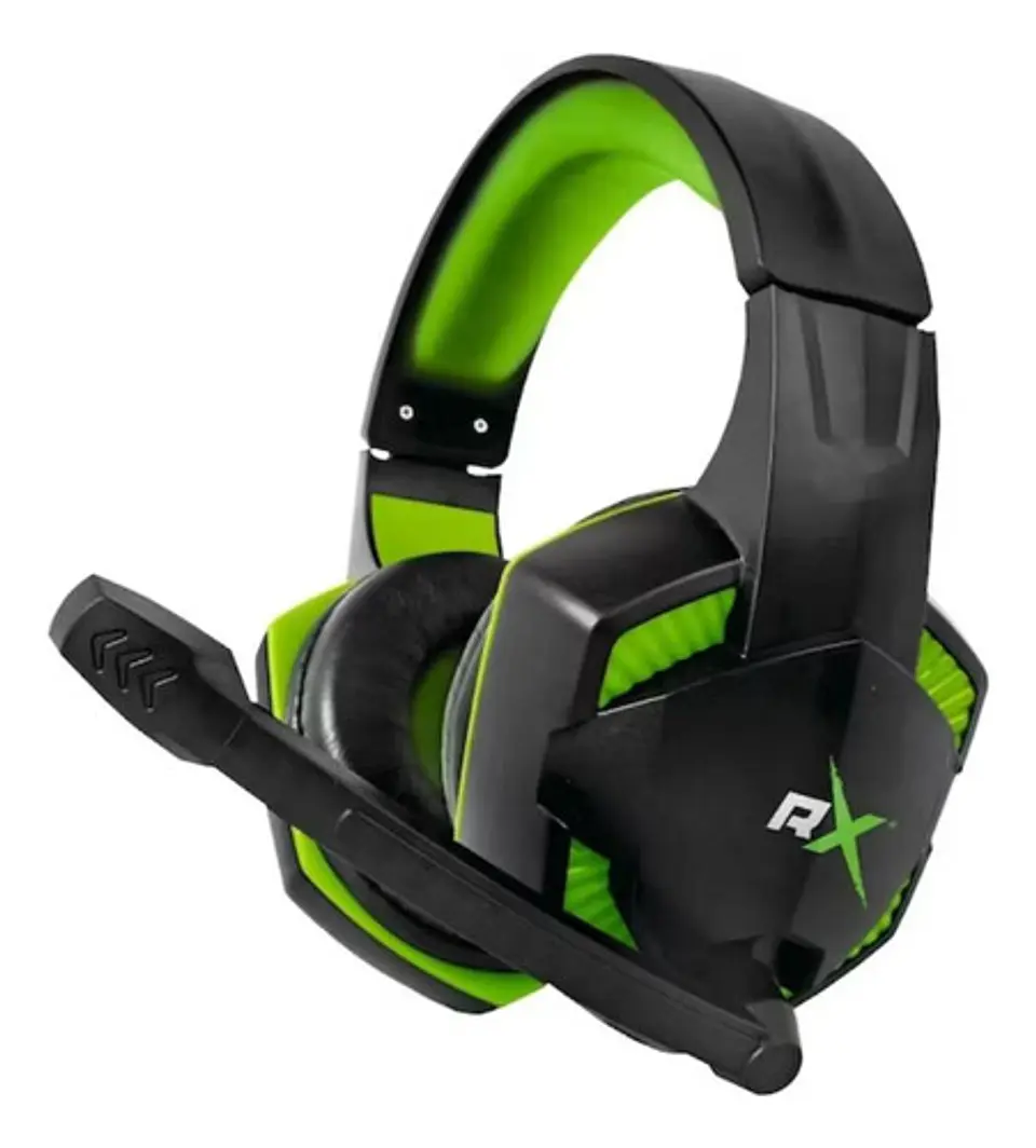 Audífonos Para Consolas Gamer Conexión 3,5mm Led Verde - Ps 1