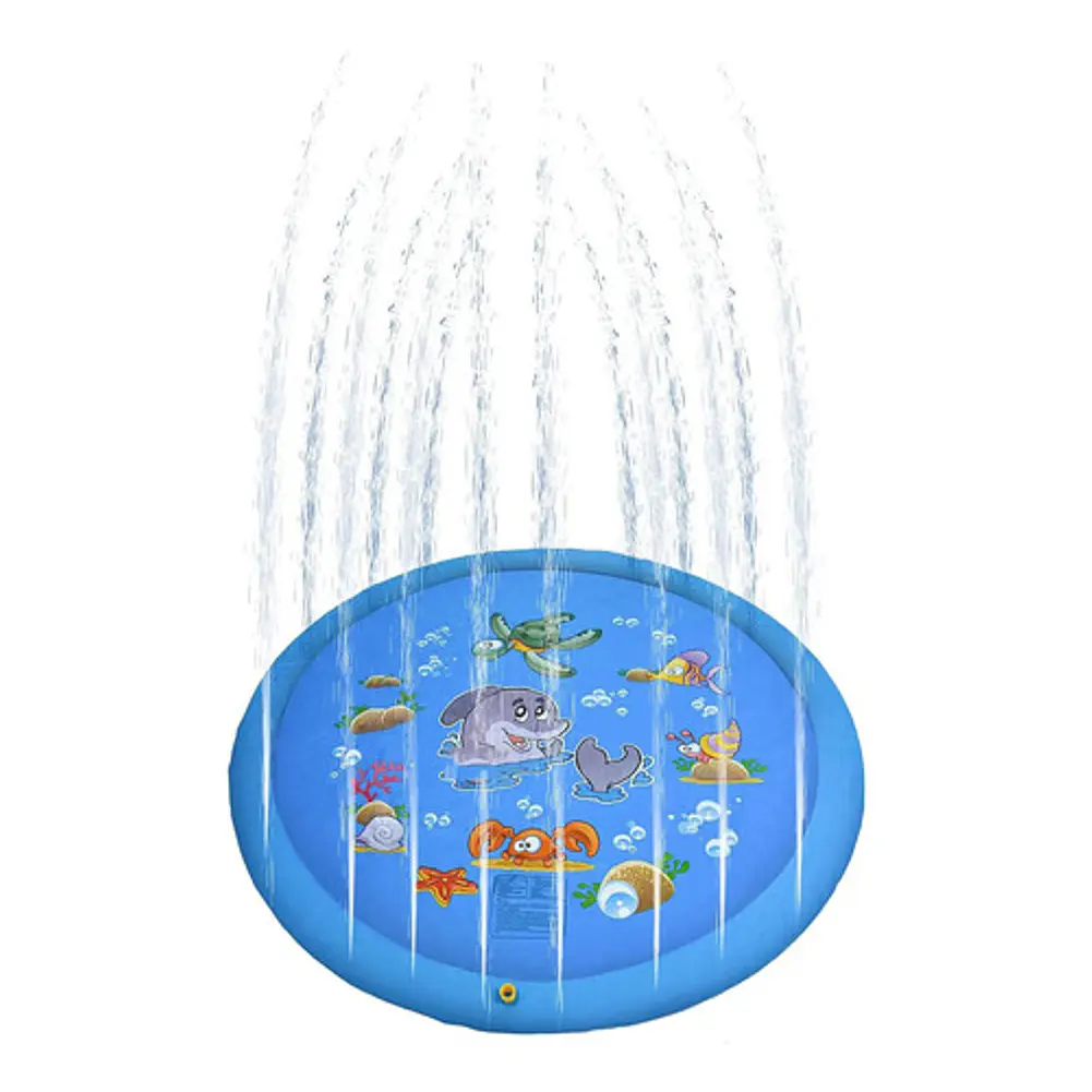 Alfombra Piscina Chorros De Agua 167cms Diseño - Ps 1
