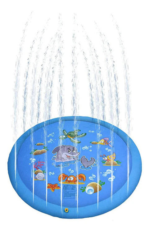 Alfombra Piscina Chorros De Agua 167cms Diseño - Ps