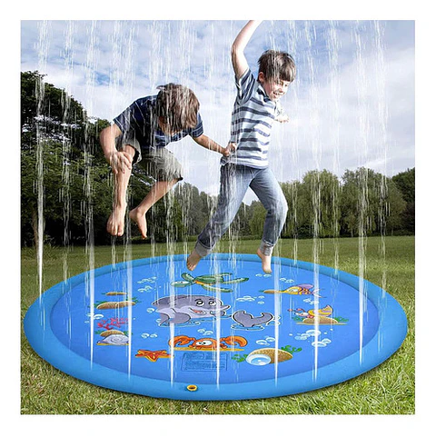 Alfombra Piscina Chorros De Agua 167cms Diseño - Ps