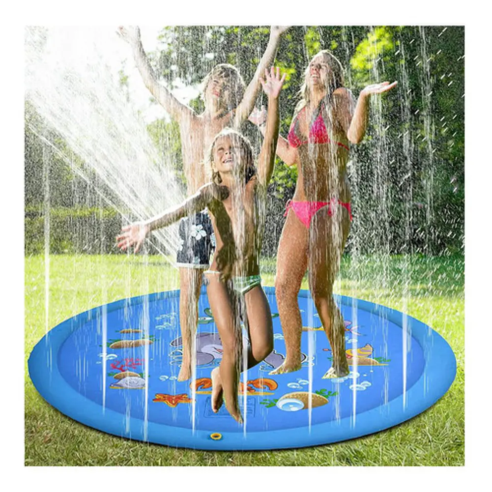 Alfombra Piscina Chorros De Agua 167cms Diseño - Ps 4