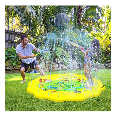Alfombra Piscina Chorros De Agua 170cms Dino - Ps