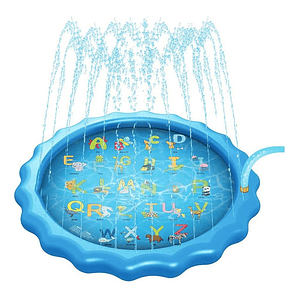 Alfombra Piscina Chorros De Agua 167cms Letras - Ps