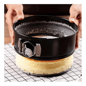 Set De 3 Moldes Redondos Para Hornear Antiadherente - Ps