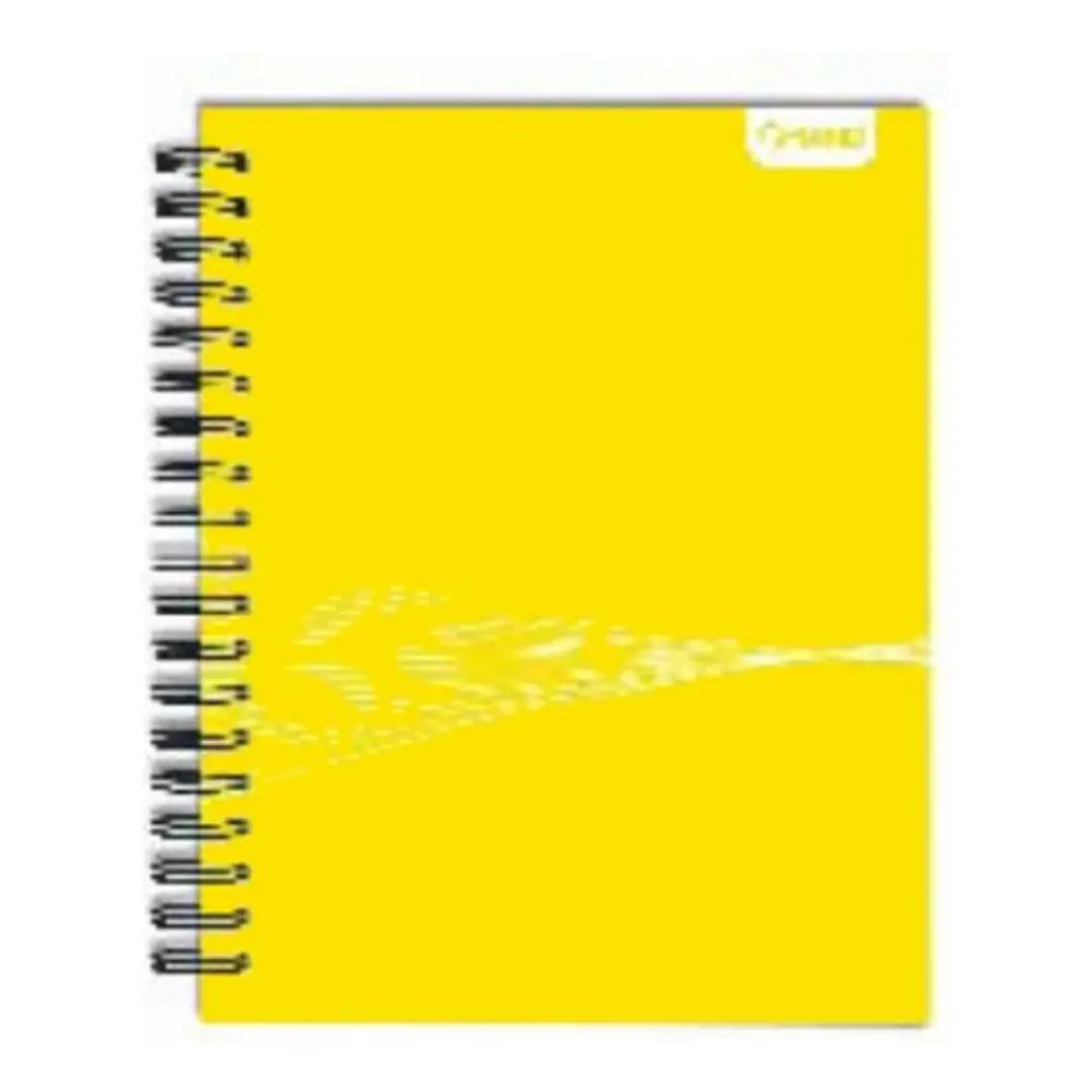 Pack 10 Cuadernos Universitarios 100 Hojas Amarillo - Ps 1