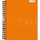Pack 10 Cuadernos Universitarios 100 Hojas Naranja - Ps - Miniatura 1