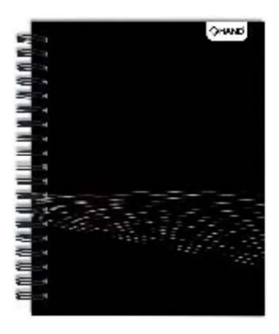 Pack 10 Cuadernos Universitarios 100 Hojas Negro - Ps 1