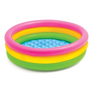 Piscina Inflable Niños Redonda 86cms Colores - Ps