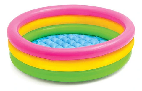 Piscina Inflable Niños Redonda 86cms Colores - Ps