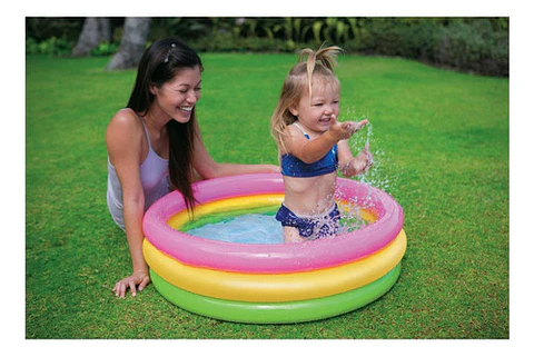 Piscina Inflable Niños Redonda 86cms Colores - Ps