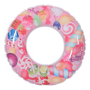 Flotador Redondo 90cms Diseño Caramelos - Ps