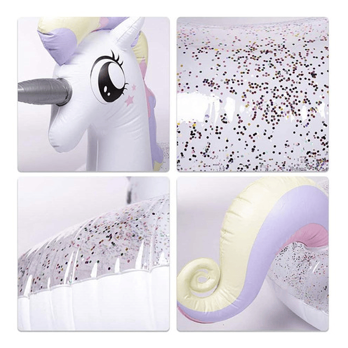 Flotador Unicornio 70cms Brillos - Ps 4