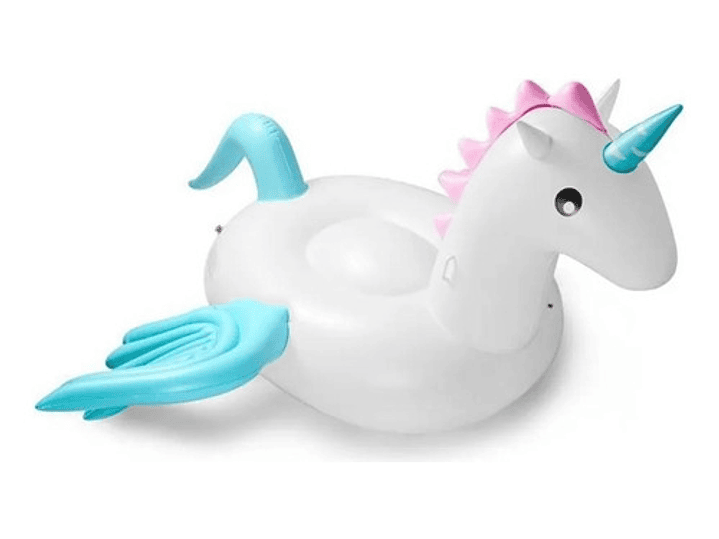 Flotador Unicornio Con Alas Inflable 240cms - Ps 1