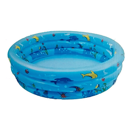 Piscina Inflable Redonda 100x35 Delfines - Ps