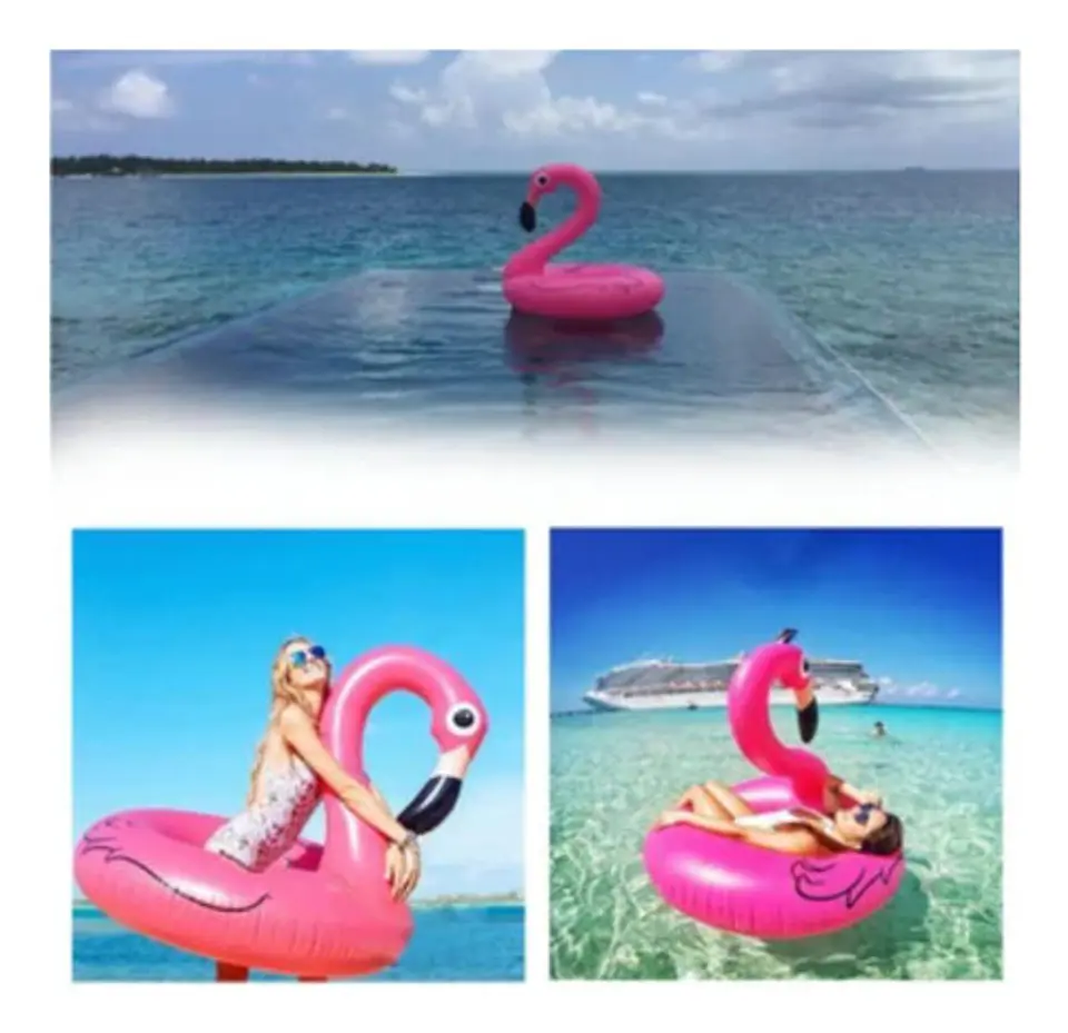 Flotador Flamenco 90cms Rosado - Ps 2