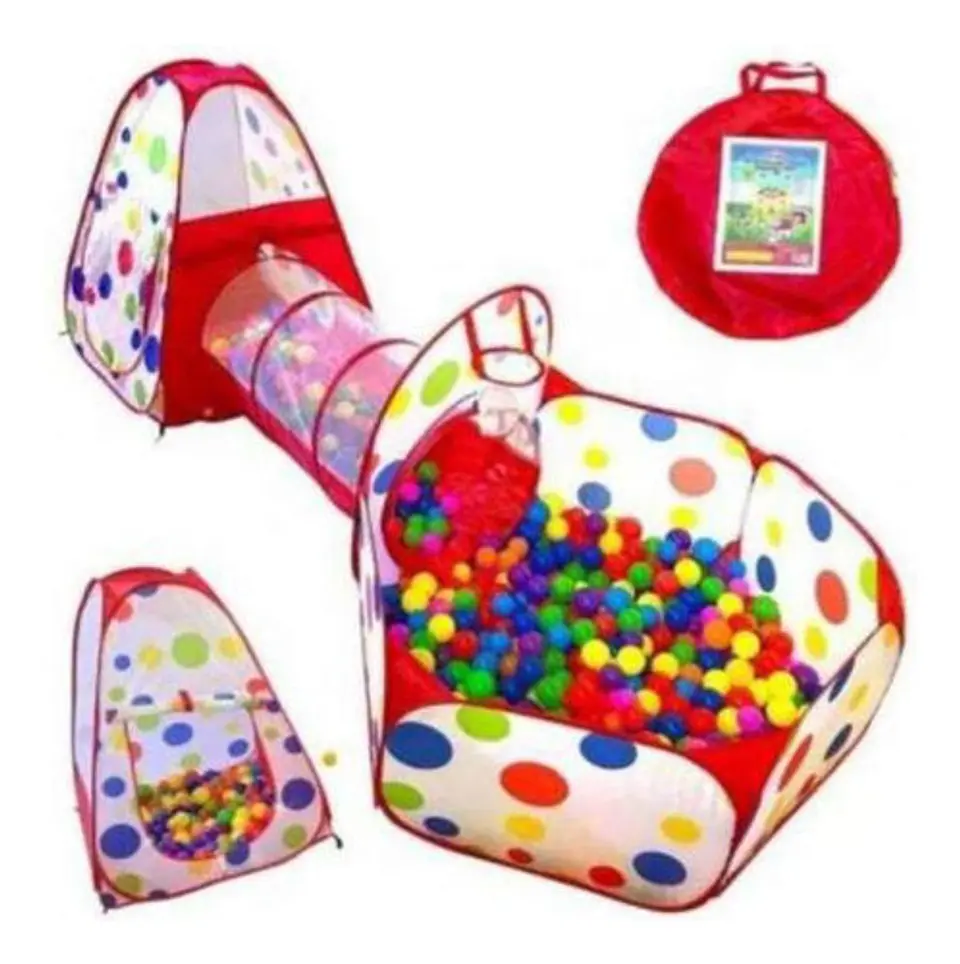 Carpa Piscina Casa Túnel Plegable Infantil - Ps 2