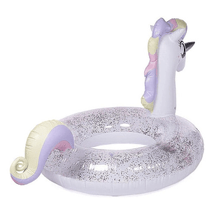 Flotador Unicornio 90cms Brillos - Ps