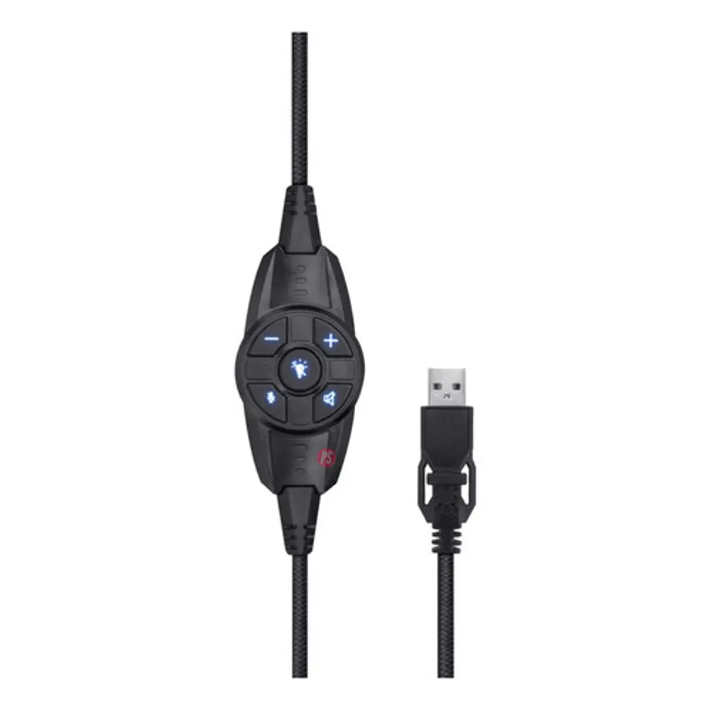 Audífonos Gamer Rgb Sonido 7.1 Gxt 450 Blizz - Ps 4
