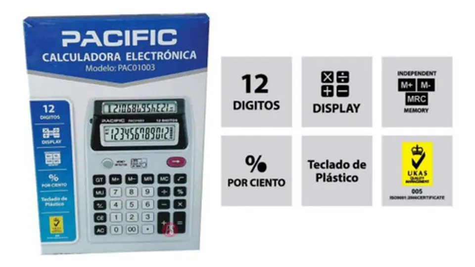 Calculadora Con Doble Pantalla De 12 Dígitos - Ps 3