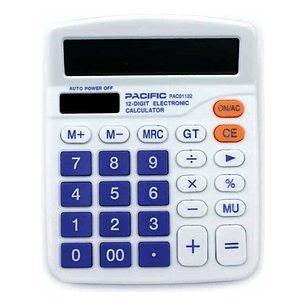 Calculadora Electrónica 12 Dígitos Azul - Ps