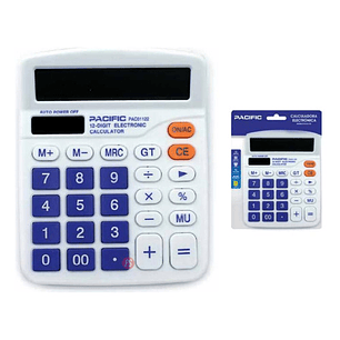 Calculadora Electrónica 12 Dígitos Azul - Ps
