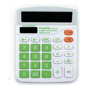 Calculadora Electrónica 12 Dígitos Verde - Ps