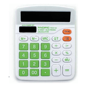Calculadora Electrónica 12 Dígitos Verde - Ps