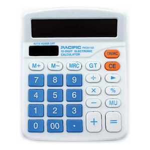 Calculadora Electrónica 12 Dígitos Celeste - Ps