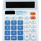 Calculadora Electrónica 12 Dígitos Celeste - Ps - Miniatura 1