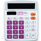 Calculadora Electrónica 12 Dígitos Morado - Ps - Miniatura 1