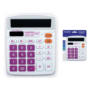Calculadora Electrónica 12 Dígitos Morado - Ps