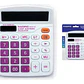 Calculadora Electrónica 12 Dígitos Morado - Ps - Miniatura 2
